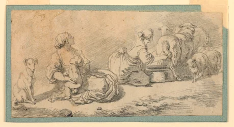 Pastorale Szene, ca. 1770