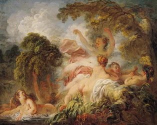 Die Badenden, um 1765