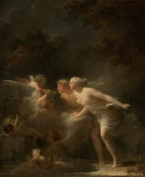 Der Liebesbrunnen, um 1785