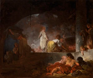 Die Wäscherinnen, um 1756-61