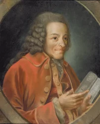 Porträt Voltaires (1694-1778)