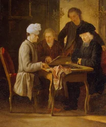 Voltaire beim Schach