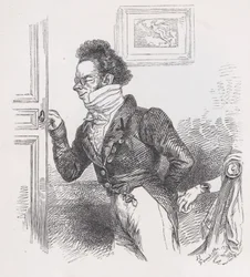 Robin, der Freund aus The Complete Works of Béranger, 1836