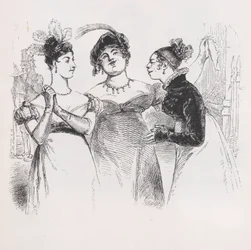 Die Meinung dieser Damen aus den gesammelten Werken von Béranger