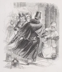 Die arme Frau aus den gesammelten Werken von Béranger