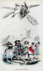 Der neue Ikarus, 1840er Jahre