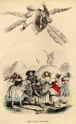 Der neue Ikarus, 1840er Jahre