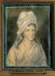 Porträt von Charlotte Corday