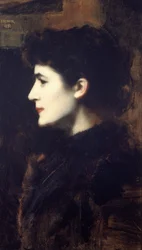 Eugénie-Marie Gadiffet-Caillard genannt Germaine Dawis 1857-1927, 1892