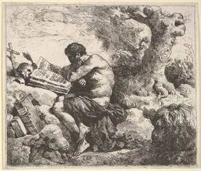 St. Hieronymus in einer Landschaft, 1762-63