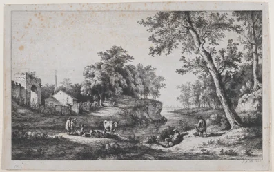 Landschaft bei Ambronay, 1796