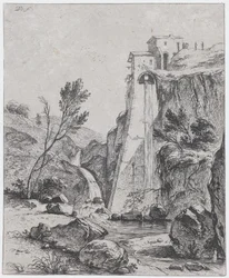 Wasserfall nach Breenberg, 1764