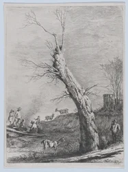 Winter, nach einer Zeichnung in Saint-Chamond, 1795