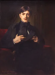 Andre Benjamin-Constant, Porträt des Sohnes des Künstlers
