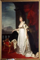 Porträt der Kaiserin Elisabeth Alexejewna