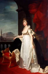 Porträt der Kaiserin Elisabeth Alexejewna, 1805