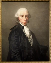 Porträt von Jean Sylvain Bailly (1736-1793), französischer Wissenschaftler, Politiker, erster Bürgermeister von Paris am 15. Juli 1789 während der Französischen Revolution, Guillotine unter der Schreckensherrschaft