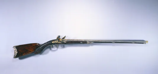 Doppelläufige Steinschlosssportflinte von Napoleon I. Bonaparte