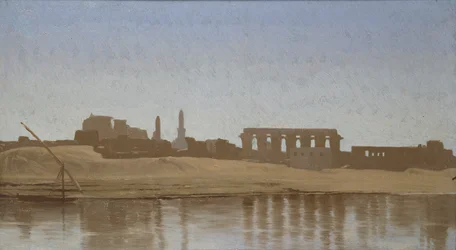 Blick auf den Nil bei Luxor