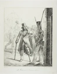 Schweizer Wache im Louvre