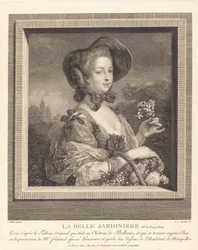La Marquise de Pompadour en belle jardiniere