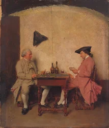 Die Kartenspieler, 1865