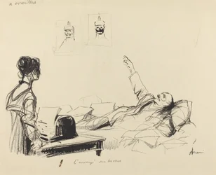 In Versailles. Der Gesandte der Boches, ca. 1914-1919