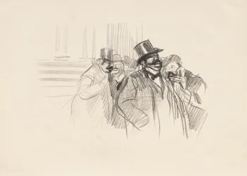 An der Börse, ca. 1900