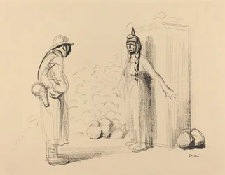 Verstecken der Louis, ca. 1914-1919