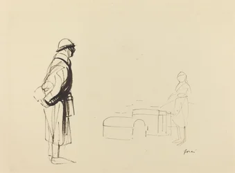 Poilu und Krankenschwester