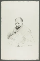 Porträt von Vollard, sitzend
