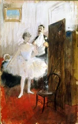 Das Ankleidezimmer, um 1890