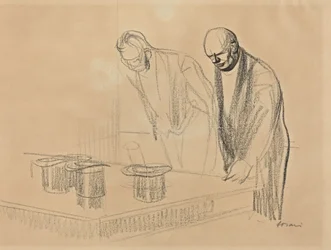 Die Hüte der Alliierten [recto], ca. 1914-1919