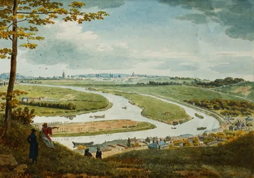 Blick auf Paris und die Seine von Saint-Cloud