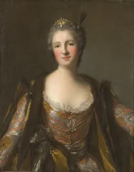 Marquise de Broglie (1718-1777), geborene Freiin von Besenval von Brunstatt, als Sultanin