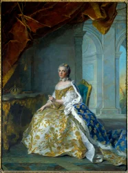 Porträt von Louise Elisabeth von Frankreich, Infantin von Spanien und dann Herzogin von Parma (1727-1759)