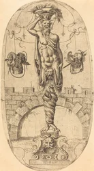 Satyr mit verdrehten Beinen