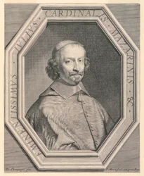 Porträt von Kardinal Mazarin