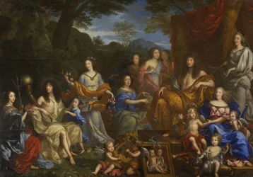 Ludwig XIV. und die königliche Familie, 1670
