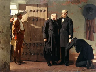 Die letzten Augenblicke Maximilians, 1882