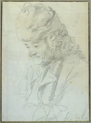 Voltaire (1694-1778) im Alter, 1769