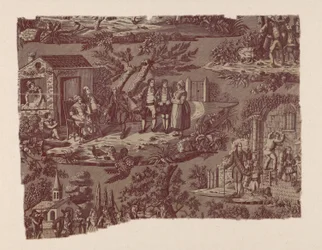 Die Landhochzeit (La Noce de Campagne) (Möbelstoff)