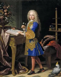 Karl III. von Spanien als Kind, 1724