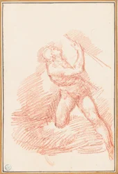 Figur aus dem Jüngsten Gericht