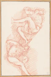 Figuren von der Decke der Sixtinischen Kapelle