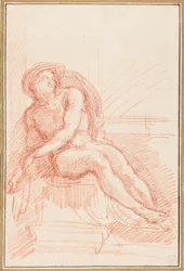 Ignudo von der Sixtinischen Kapelle