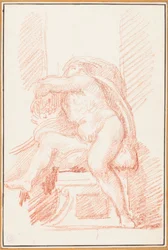 Ignudo von der Sixtinischen Kapelle
