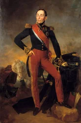 Ganzkörperporträt von Emmanuel, Marquis de Grouchy