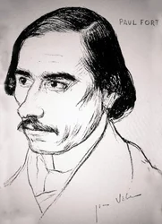 Paul Fort, ca. 1900 (Zeichnung)