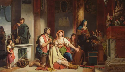 Das Gebet zur Madonna, 1831